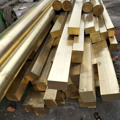 Customized H59 Brass Rods Bronze Bar C3604 Hex Copper Rod H59-1 Cleavable Customized Size