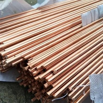 ASTM Standard Red Copper C52400 Round Bar Per Kg Diameter 10mm Round Copper Bar