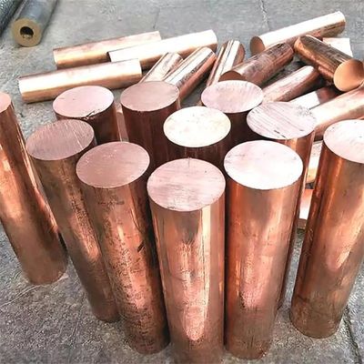 Customization 99.99% Copper Round Bar Copper Wire Rod with Customized Request