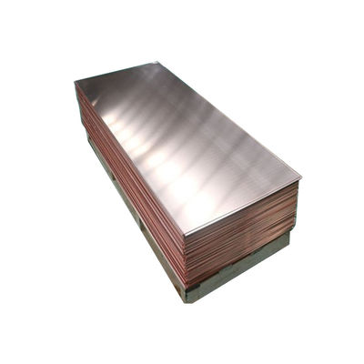 High Purity 99.99% Red C10100 C12500 T1 T2 Copper Sheet Plate 2mm Customized Thickness