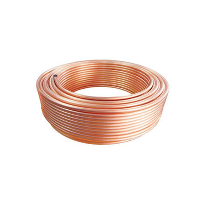 Custom Size 1/2" 3/4" Diameter C10100 C10200 C11000 C10100 AC Copper Pipes Red Copper